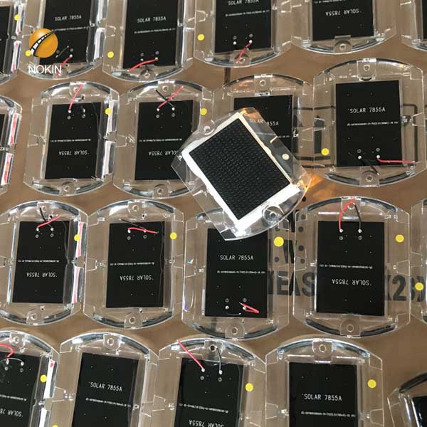 Amber Bluetooth Solar Raised Pavement Marker In Japan-NOKIN 
